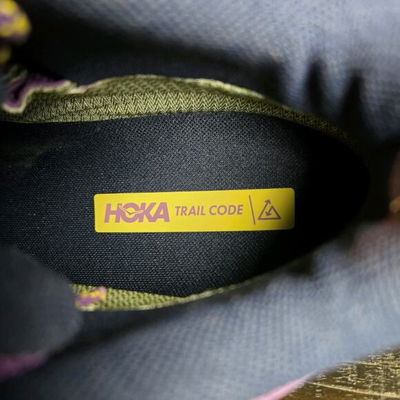 NEW Hoka One One Trail Code GTX Womens Size 7.5 B Hiking Shoes Purple Amethyst - Picture 11 of 12